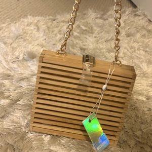 Tan vacation bag brand new !